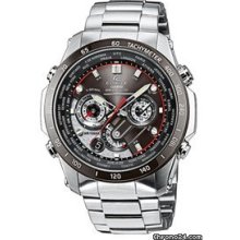 (pre Sale)casio Edifice Eqw-m1000db-1aer Solar Radio Multiband 6 Leather Watch 1