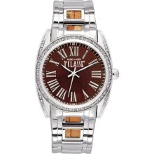 Prima Classe Women's PCD 946S/UM Round Stainless Steel Brown Dial ...