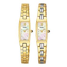 Pulsar Reversible Bracelet Steel Women's watch #PEX522
