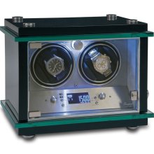 Rapport Optima Commander Dual Watch Winder - Ebony