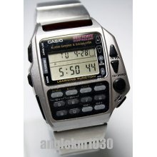 Rare Vintage Casio Cmd-40 Remote Control Calculator Watch Used