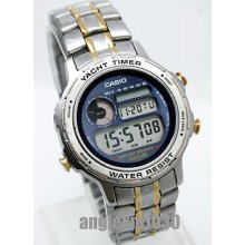 Rare Vintage Casio Trw-301 Yacht Timer Alarm Chrono Digital Watch Japan