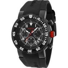 Red Line Men's Black Dial Rpm Chronograph Rubber Strap Watch 50027vd-bb-01w