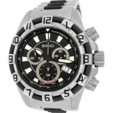 Robeto Bianci Pro Racing Chrono Watch Blk Plt Blk