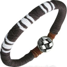 Rocker Punk Biker Bracelet Leather Rope Wrist Wear Gz00