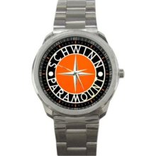Schwinn Paramount Bike Stainless Steel Watch Sport Gift