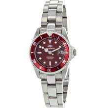 Seapro Watches Women's Red Dial Stainless steel Red Stainless steel /R