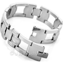 Silver Stainless Steel Men Bangle Bracelet Vc802
