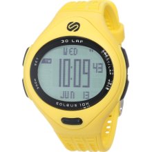 Soleus Men's SR006084P 10L Large Yellow 30 Lap Digital Sports Watch