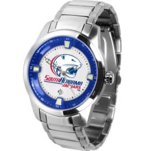 South Alabama Jaguars Mens Titan Steel Watch