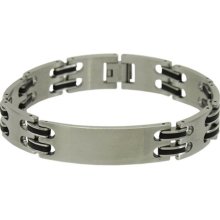 Stacy Adams Men's Stainless Steel Bracelet 49399