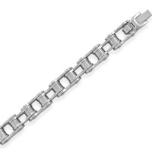 Stainless Steel Bicycle Chain Bracelet