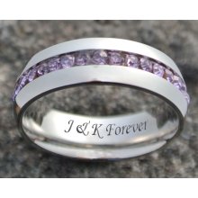 Stainless Steel Eternity Ring