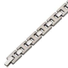 Stainless Steel H Link Bracelet