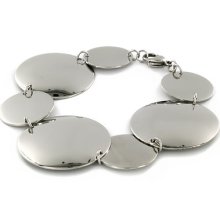 Stainless Steel Polished Multi Size Circle Bracelet