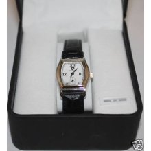 Stainless Steel White Face Pierre Cardin Rect Watch