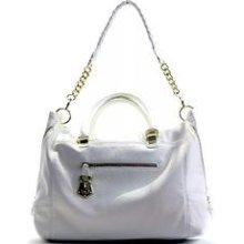 Steve Madden Bsocial Women s Satchel White Handbag