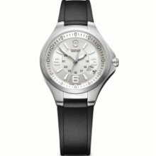 Swiss Army Victorinox 241334 Womens S.steel Black Base Camp Watch