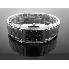 Swiss Master 20 Diamond 32mm/27mm Stainless steel watch Black Face