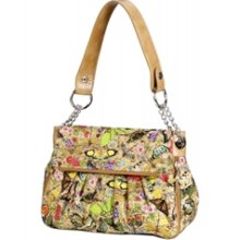 Sydney Love Botanical Double Flap Shoulder Bag