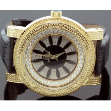 Techno Master Mens Diamond Watch .12ct TM-2141-C