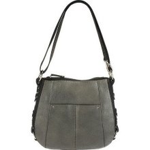 Tignanello Pebble Leather Convertible Crossbody - Zinc - One Size