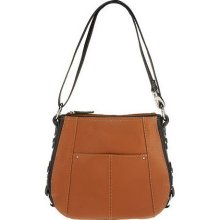 Tignanello Pebble Leather Convertible Crossbody - Cognac________ - One Size