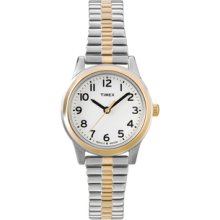 Timex Women's T2N068 Elevated Classics Dress Stainless Steel