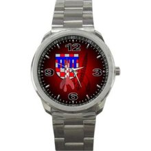 Tintin Rocket Custom Sport Metal Watch Rare Design
