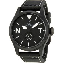 Toy Watch Aviator 2fly Black And White Mens Watch Ttf07bkwh