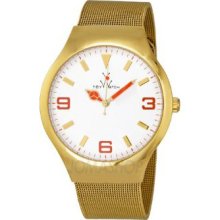 Toy Watch Mesh Gold-tone Unisex Watch MH11GD