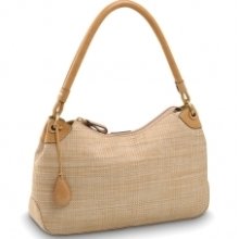 Tula Serengheti Zip Top Weave Handbag- Camel RpÂ£44