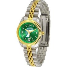 Tulane University Green Wave TU NCAA Womens Anochrome Gold Watch ...