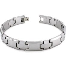 Tungsten Carbide Link Bracelet [B10059]