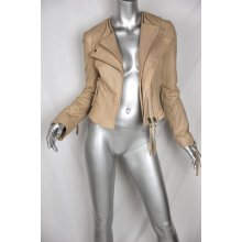 Twenty8twelve Nudeberonialambskin Leather Motorcycle Double-lapel Jacket 2