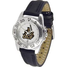 UCF Knights wrist watch : UCF Knights Ladies Game Day Sports Watch with Leather Band