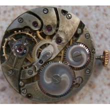 Ulysse Nardin Wristwatch Movement 26,5 Mm. Balance Broken To Restore