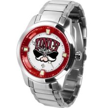 UNLV Running Rebels Men's Stainless Steel Outdoor Watch