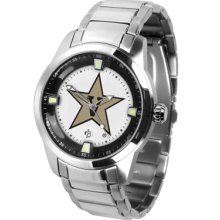 Vanderbilt Commodores Logo- Mens Titan Steel Watch