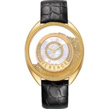 Versace Women's 86Q71SD498 S009 Destiny Spirit Gold IP Case Float ...