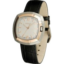 Versus By Versace U & Me Rose Gold Plated Watch A08lbq702-a009 Retail $220