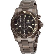 Victorinox Swiss Army Men's Dive Master 241424 Black Stainless-Steel Swiss Quartz Watch with Black Dial