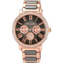 Vince Camuto Watch, Womens Two-Tone Stainless Steel Bracelet 42mm Vc-5