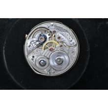 Vintage 16 Size Hamilton Open Face Pocket Watch Movement Grade 972