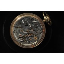 Vintage 16 Size Waltham 19j Riversde Pocket Watch Keeping Time