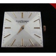 Vintage Mens Girard Perregaux Wristwatch Movement