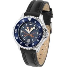 Virginia Cavaliers UVA Womens Leather Anochrome Watch