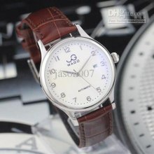 Wago Portuguese Minute Repeater Luxury Men Dive Leather Watch Stainl