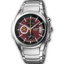 Watch Casio Edifice Ef-512d-4avef MenÂ´s Red