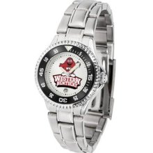 Western Kentucky Ladies Stainless Steel Watch